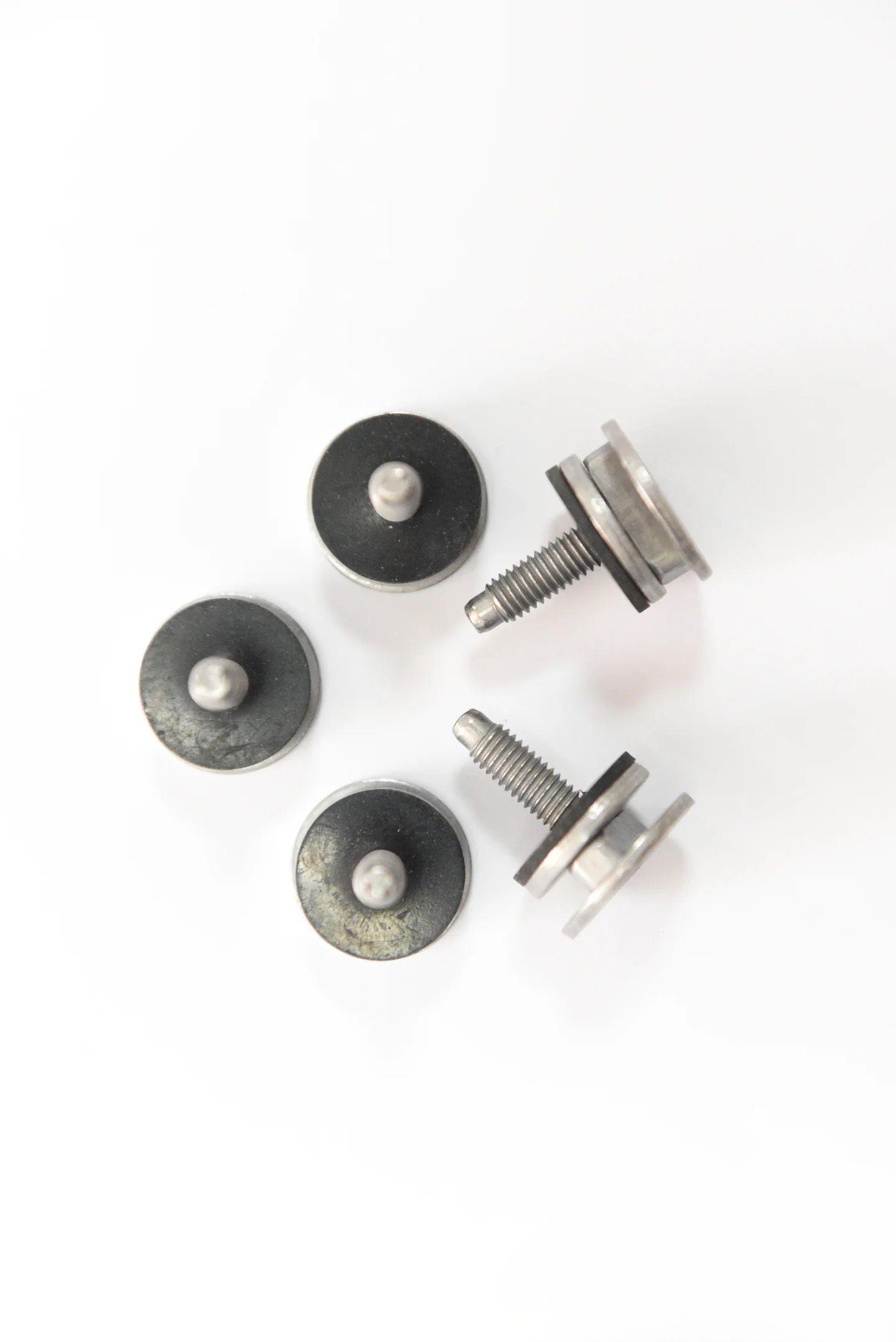 Custom fastening assembly with washer and sealing-related features